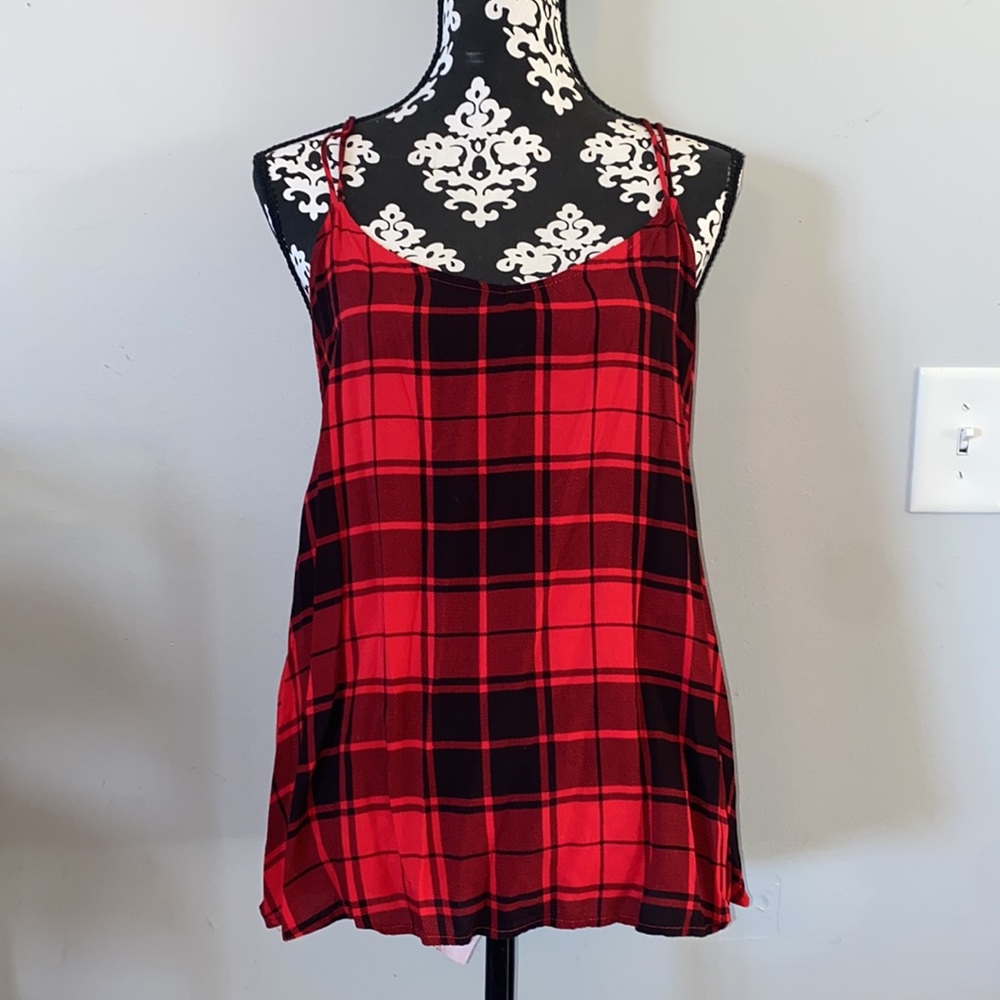 Red & Black Top